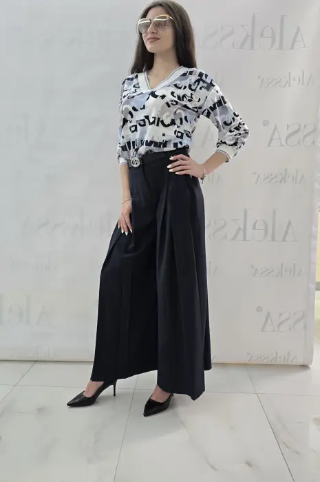 Тъмно син панталон пола - 553 - Тъмно син панталон пола - 553