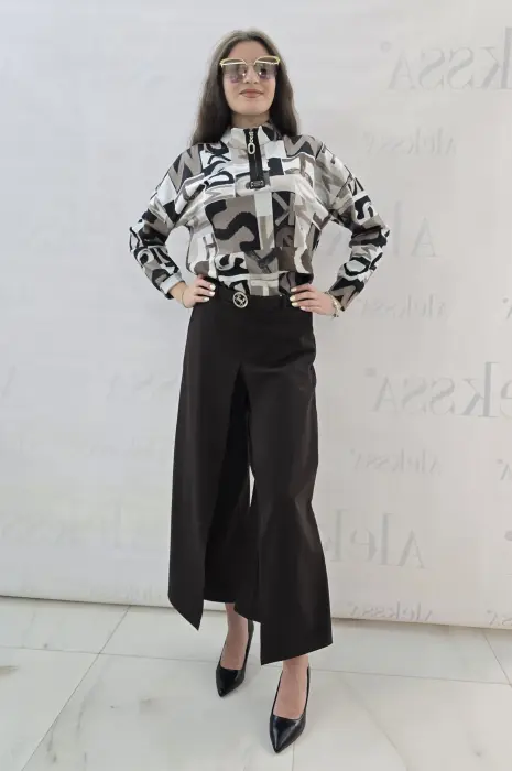 Дамска бежова блуза - 627 - Дамска бежова блуза - 627