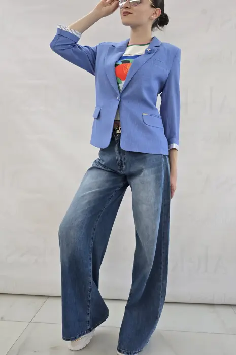 Елегантно синьо сако - 837 - Елегантно синьо сако - 837