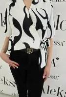 Елегантна бяла риза - Елегантна бяла риза