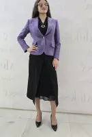 Лилаво сако букле - Лилаво сако букле