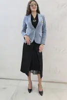 Светло синьо сако джинс - Светло синьо сако джинс