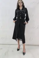 Дамска черна риза - Дамска черна риза